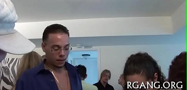  Great-looking sex party